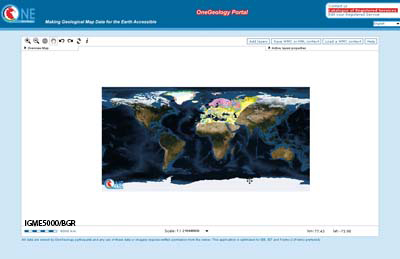 Geology in Europe zoomed out (408Kb) Portal screen grabs