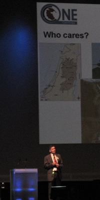 Ian Jackson speaking at the IGC