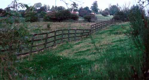 Puzanje tla uzrokuje nagnutost ograde.