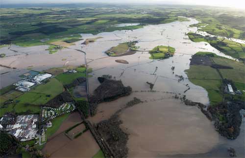 Poplavne ravnice, Lochmaben, Cumbria, UK