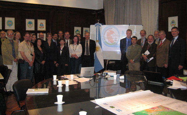 Attendees of the 2009 Operational Management Group meeting in Buenos Aires